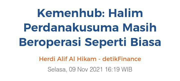 Terkuak! Ini yang Bikin Bandara Halim Harus Direvitalisasi dan Mau Tutup