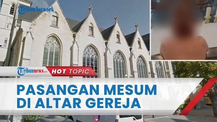 Ga Cuma Di Indonesia, Mesum Di Tempat Ibadah Di Belgia Bikin Marah Banyak Orang