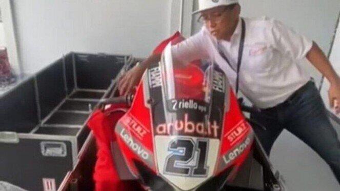 Ducati Ngamuk Motor Balap WSBK Dibuka Secara Ilegal di Mandalika