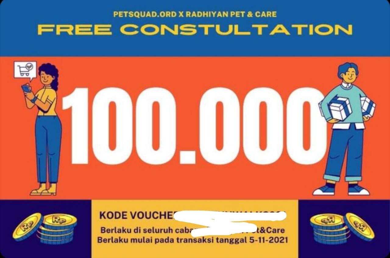 IG Live Bersama Vet Berbuah giveaway