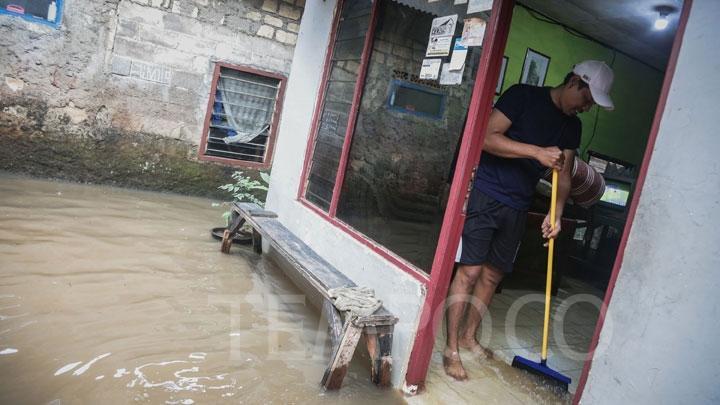 Jakarta Banjir Lagi, 6 RT Terendam Air Setinggi 40-170 Sentimeter