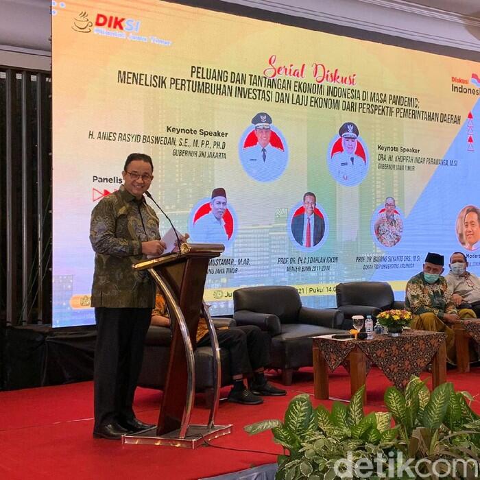 Diskusi di Surabaya, Anies Pamer Keberhasilan Pimpin Jakarta