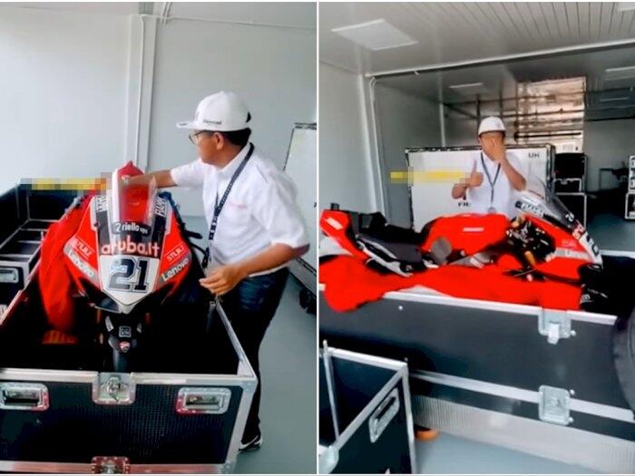 Konten Unboxing Motor Ducati WSBK Jadi Masalah, Atau Promosi Terselubung?