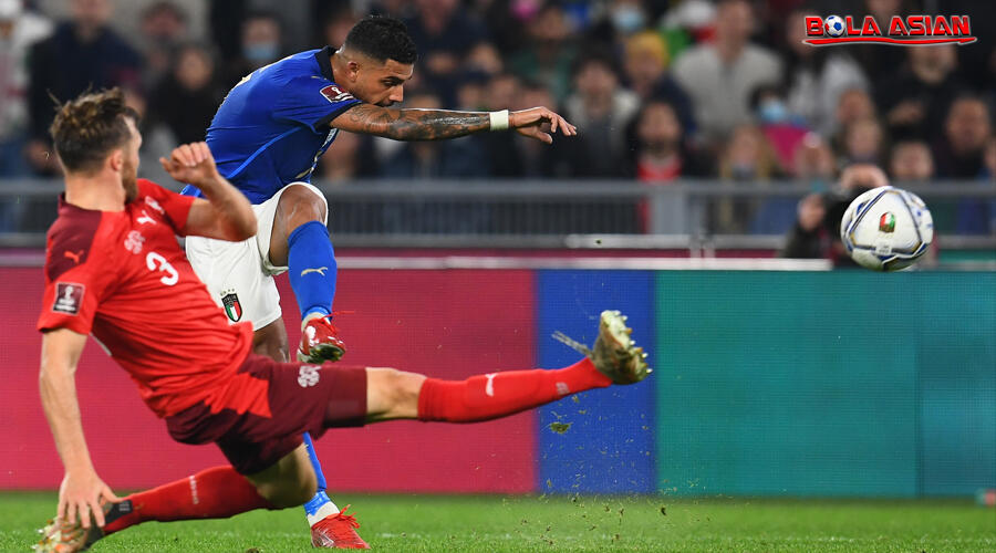 Hasil Italia vs Swiss : Skor 1-1