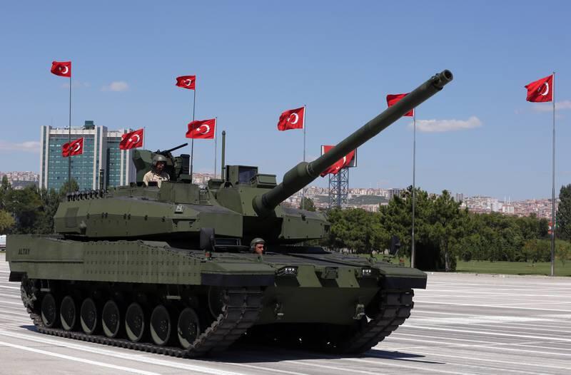 Main Battle Tank Altay Buatan Turki Resmi Masuk Jalur Produksi