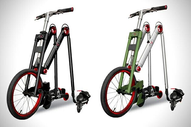 Inilah Satu Unit Alat Olahraga dari Gabungan Sepeda, Skuter, dan Sepatu Roda