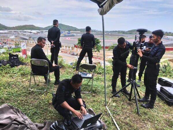 Brimob Bakal Tindak Drone Ilegal Terbang di Area Sirkuit Mandalika