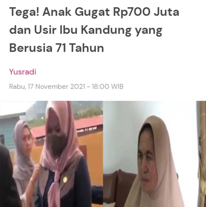 Malin Kundang Versi Millenial yang Super Durhaka! Cerita-ceritanya Miris Banget 