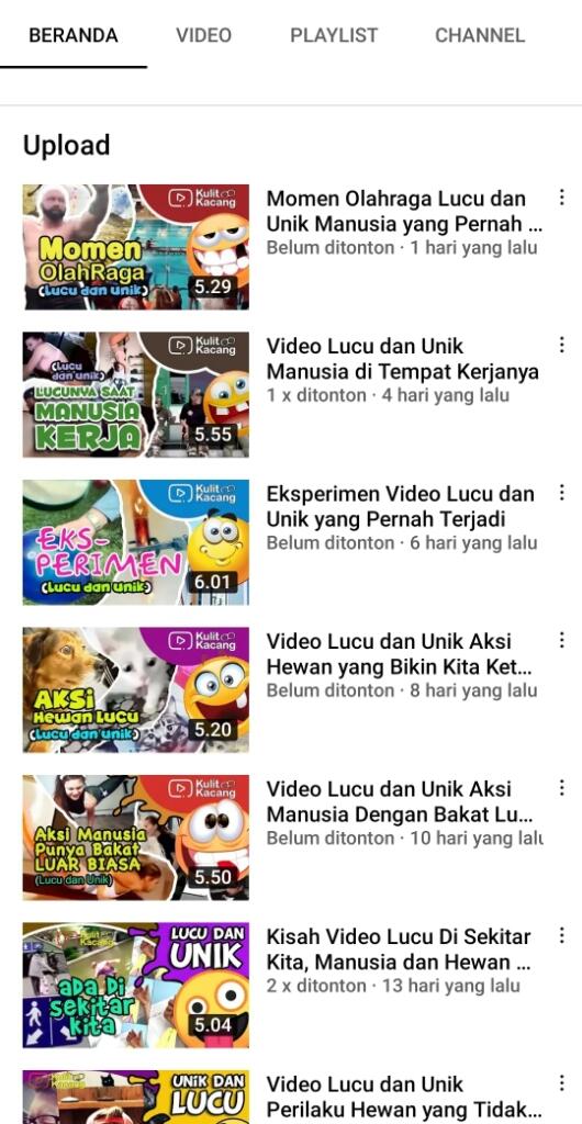 Ini Adalah Permulaan Membangun Channel KULIT KACANG, Kamu Punya Gan?