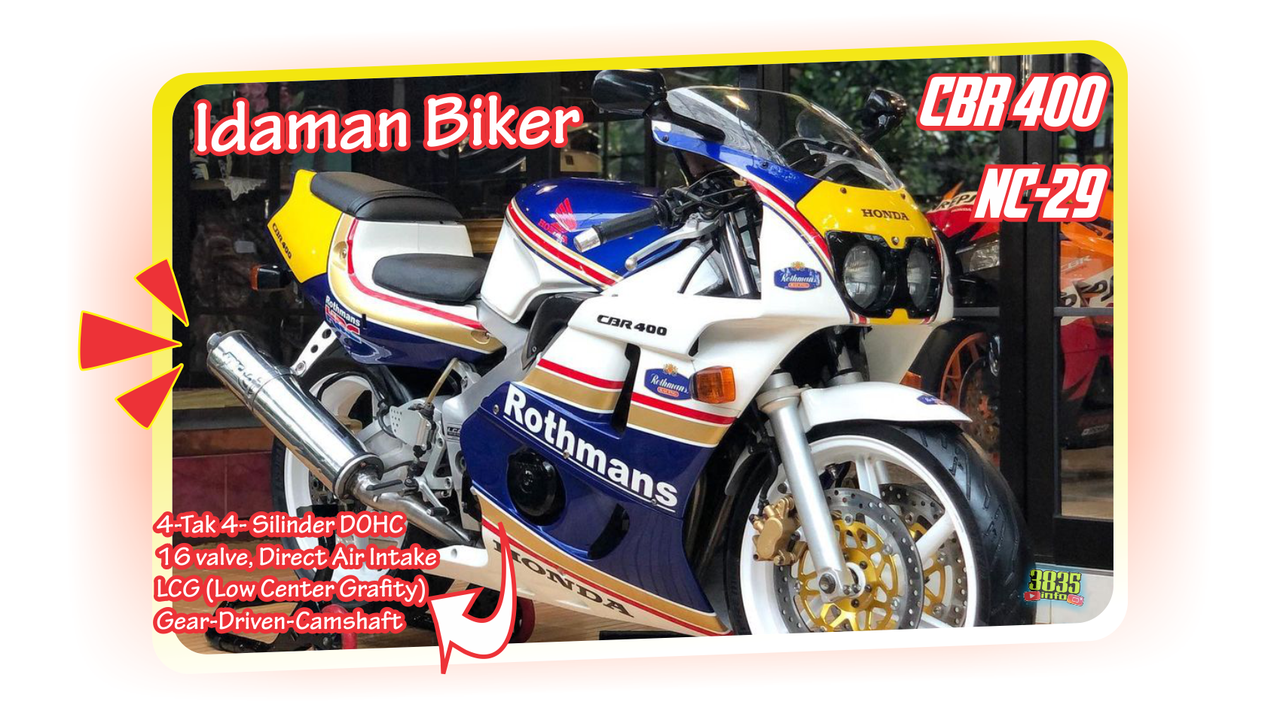 Jumpa CBR400 NC29 Motor Langka dan Mempesona