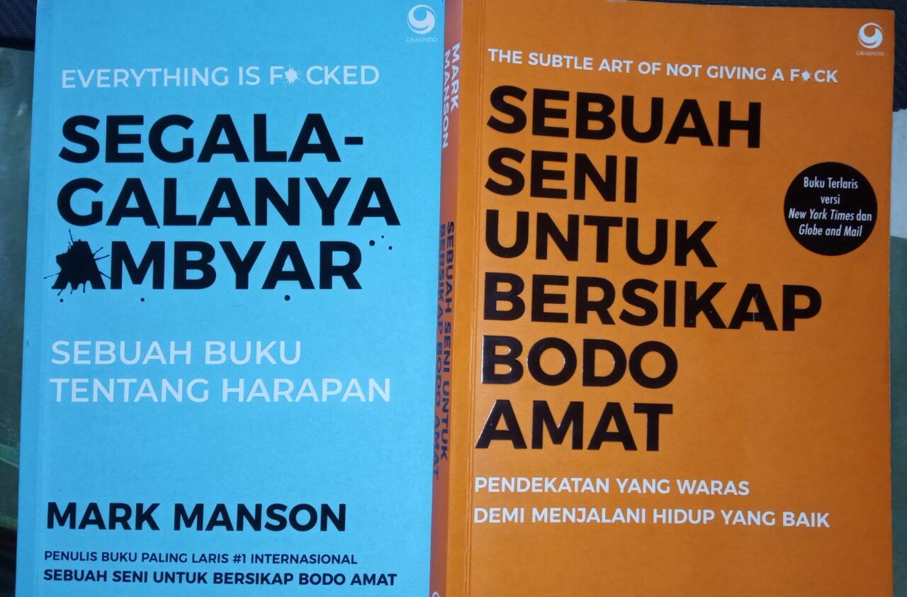 Review Buku Mark Manson, Kebahagiaan Dan Harapan? Bodo Amat!