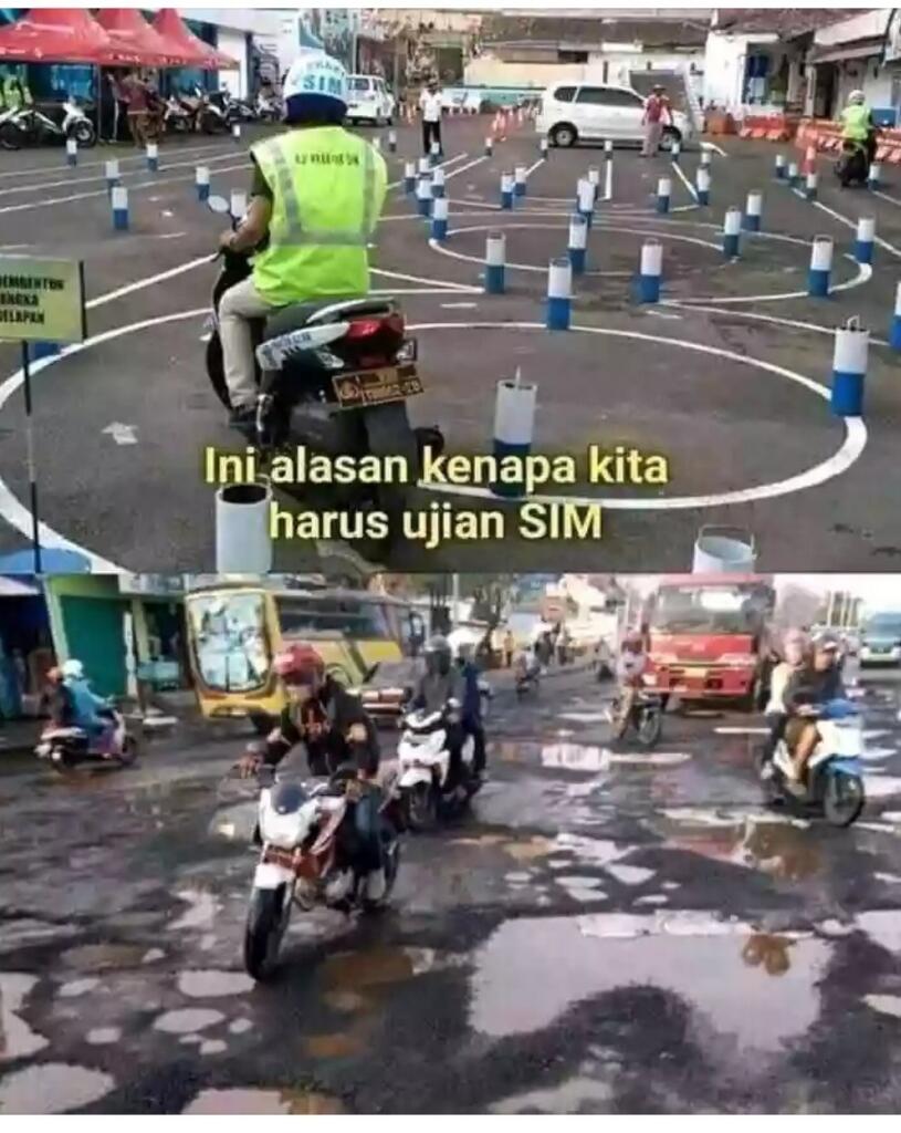 Pembangunan Merata? tapi Lewatin Jalan Negara kok Kayak Ujian SIM Aja!