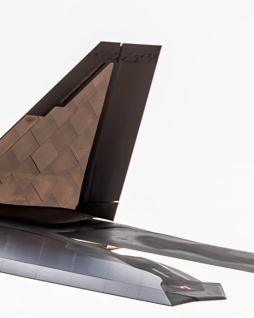 Apakah F-22 Raptor Sedang Menguji Coating Baru ?