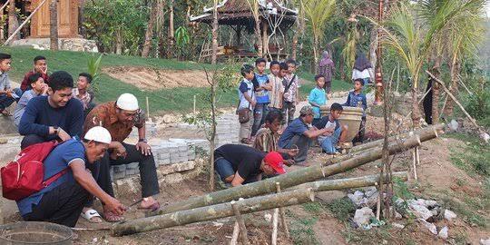 Inilah, Bung! Meriam Bambu yang Sering Dimainkan di Acara Tertentu
