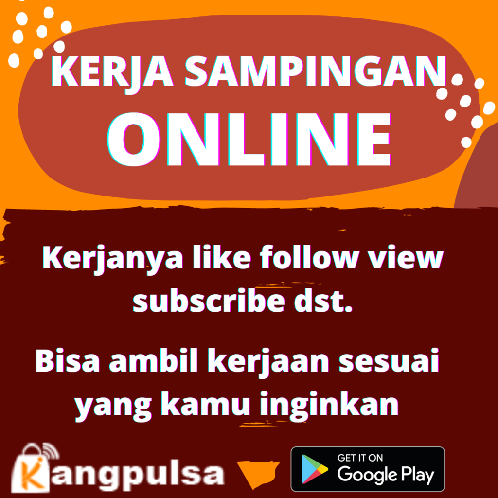 Kerja Sampingan Sosmed & Marketplace Kerja freelance kapanpun kamu mau