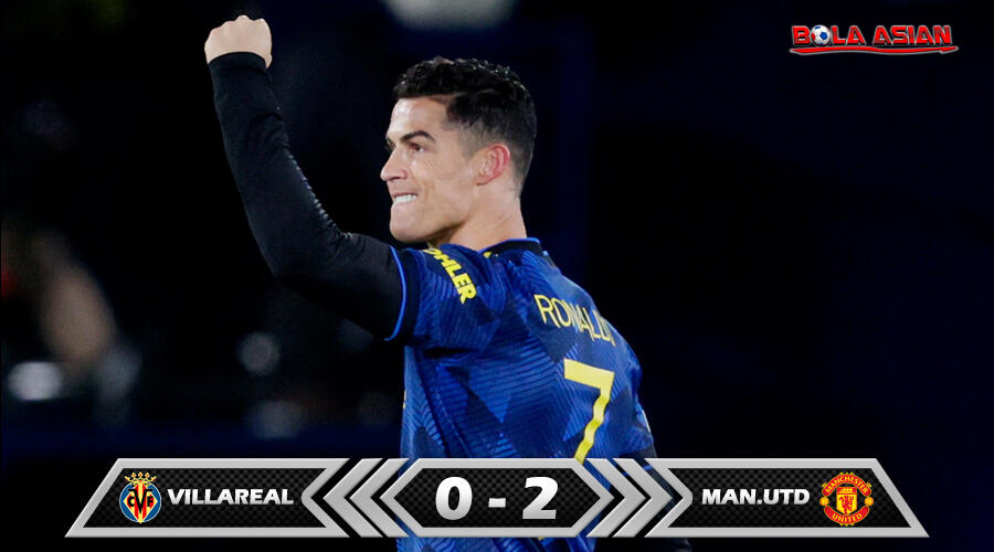 Hasil Pertandingan Villareal vs Manchester United : Skor 0-2