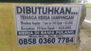 Jangan Pernah Mau Ditipu Oleh Iklan Lowongan Kerja Seperti Ini