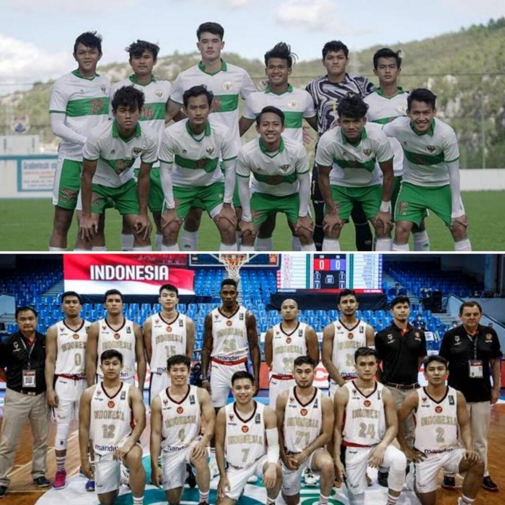 Bukti Kekompakkan Sepak Bola Dan Basket Indonesia