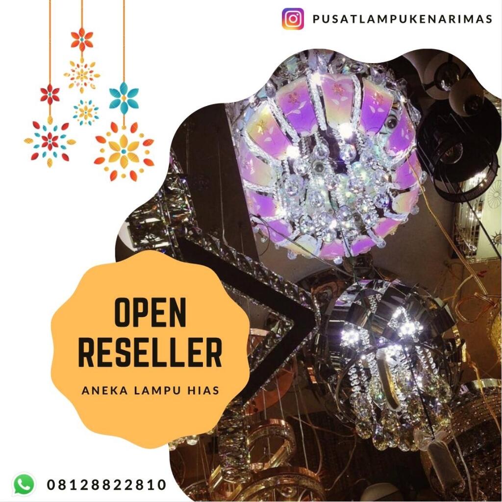 RESELLER DROPSHIP TANPA MODAL PUSAT LAMPU HIAS KENARI MAS JAKARTA