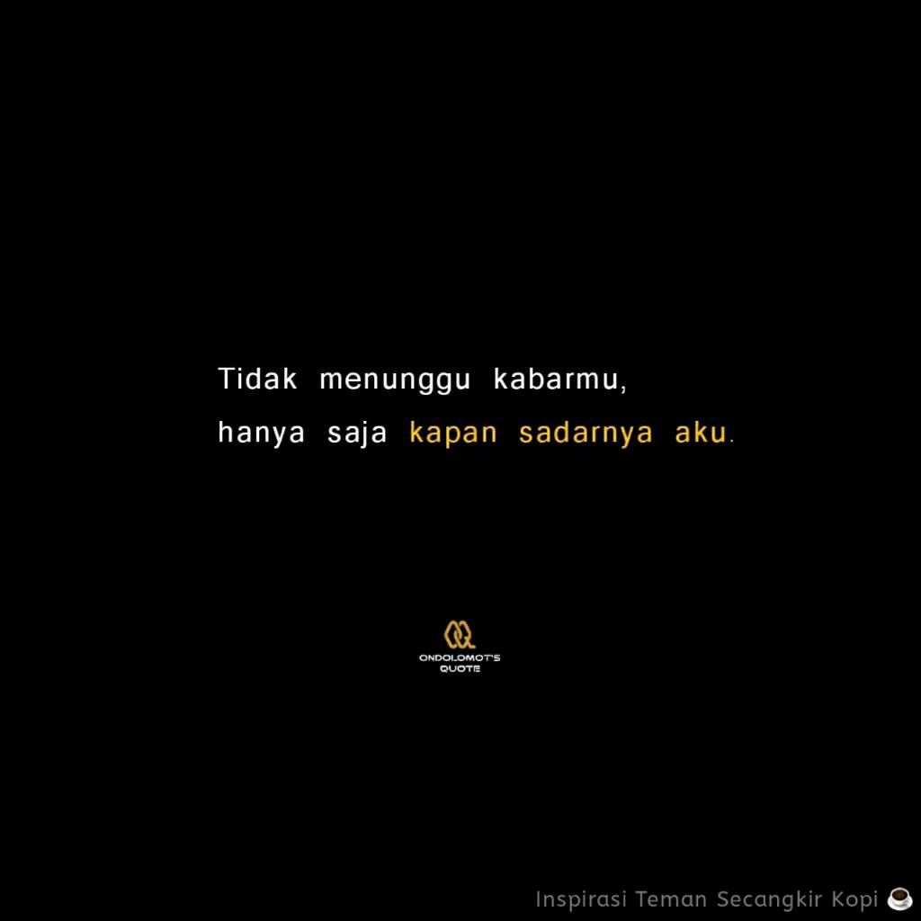 Sadar, Sabar Dan Kelar