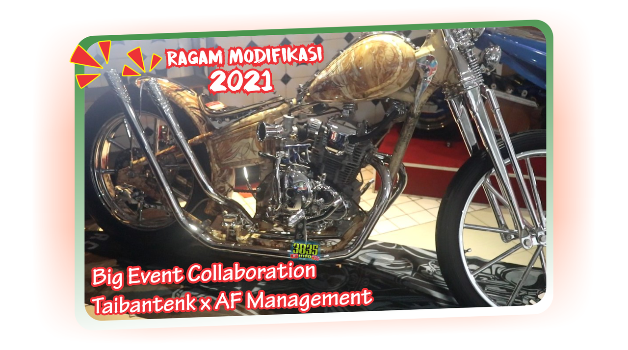 Kumpulan Modifikasi Motor Keren Bali 2021 Thaibantenk X AF Management