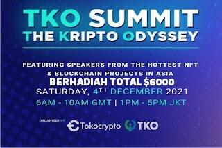 Event Tokocrypto Berhadiah $6000