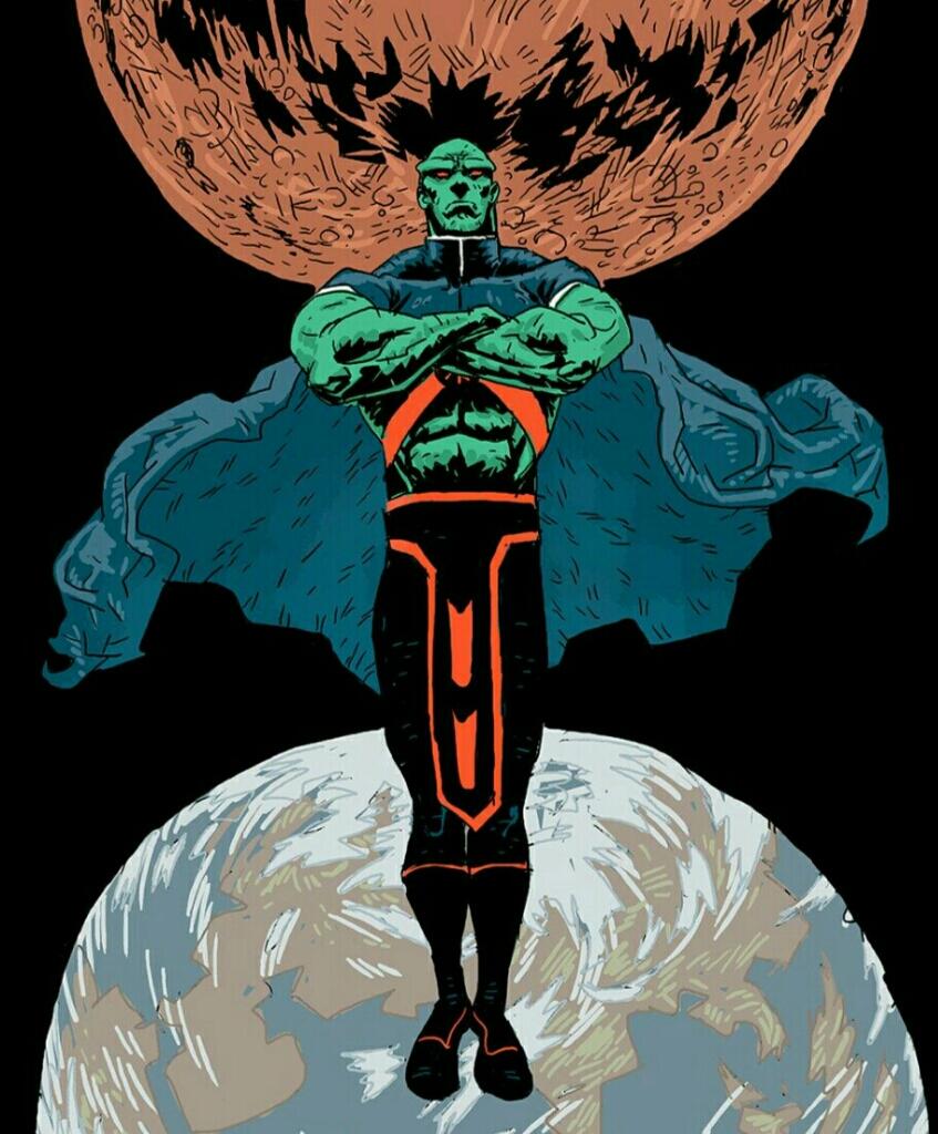 Asal Usul Martian Manhunter(DC) Karakter Yang Muncul diDCEU, Superman Tapi Lebih Kuat