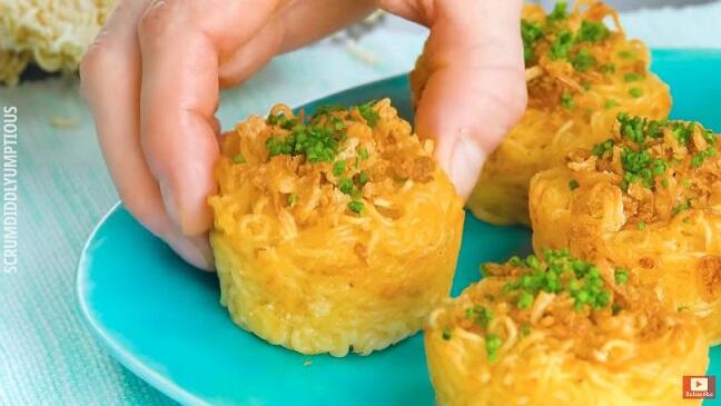 Cobain 4 Kreasi Mie Instan Ini Biar Ngga Bosen. Ada Muffin Hingga Nugget!