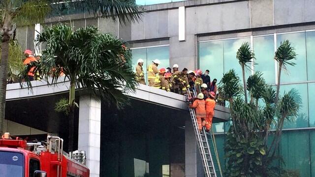 Korban Tewas Akibat Kebakaran di Gedung Cyber Bertambah Jadi 2 Orang