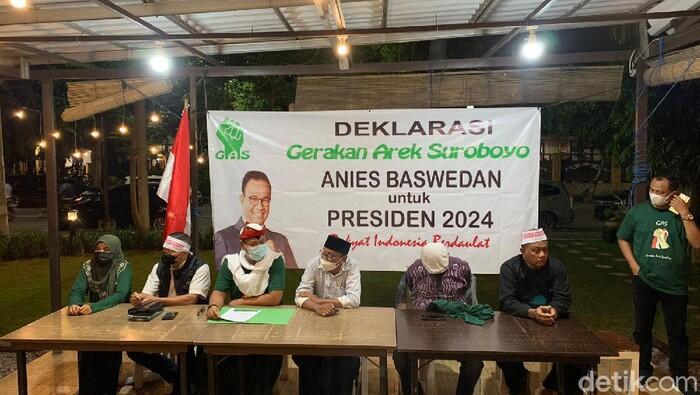 Gerakan Arek Suroboyo Deklarasi Anies Baswedan untuk Presiden 2024