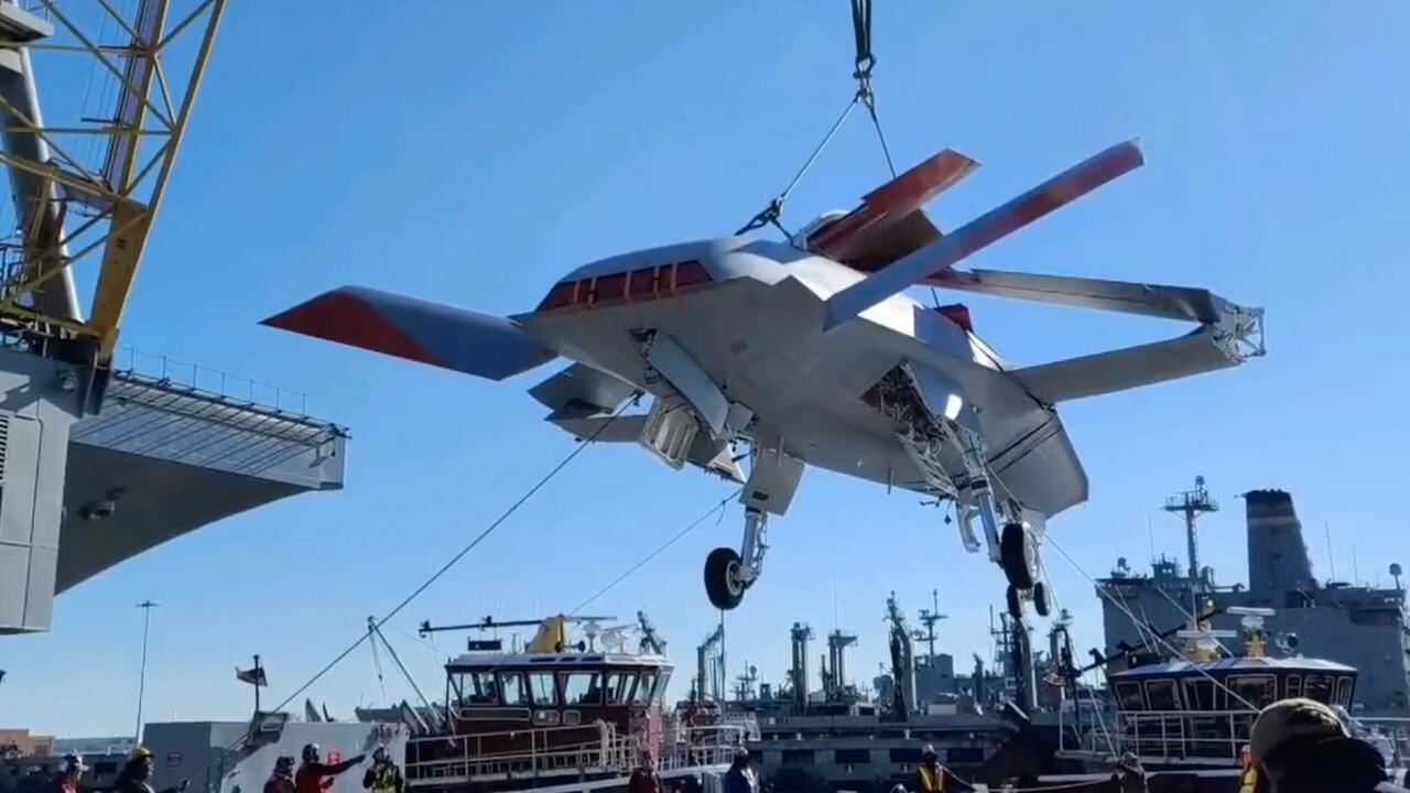MQ-25 Stingray Akan Melakukan Uji Coba Operasional Pertama dari Kapal Induk