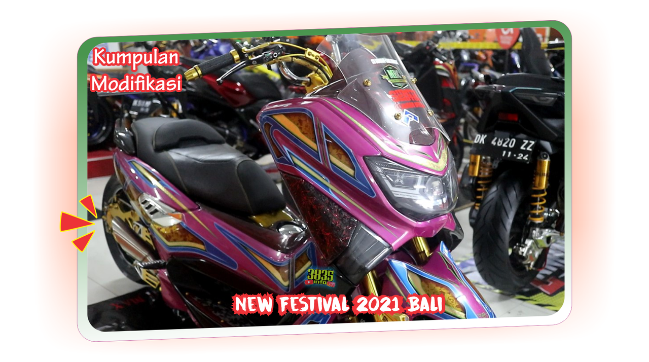 Berkunjung Ke New Festival Motorbike Contest 2021 Series 1 Bali