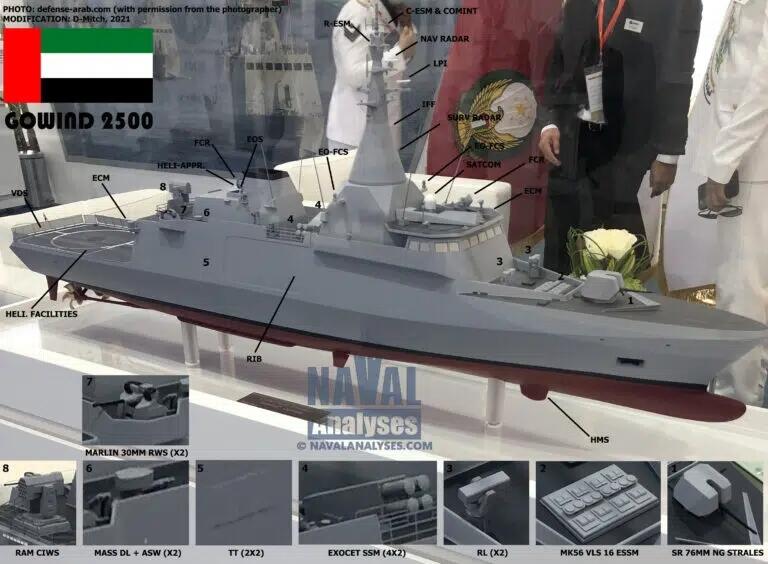 Naval Group Meluncurkan Kapal Corvette Pertama Pesanan UAE