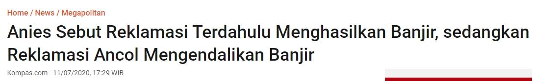 Kawasan Ancol Terendam Banjir Rob, Warga: Nggak Pernah Separah Ini