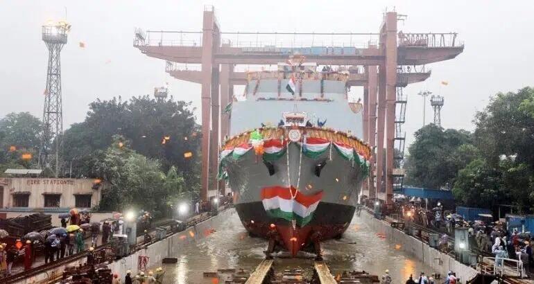 GRSE Meluncurkan Sandhayak, Kapal Survey Pertama Untuk Angkatan Laut India