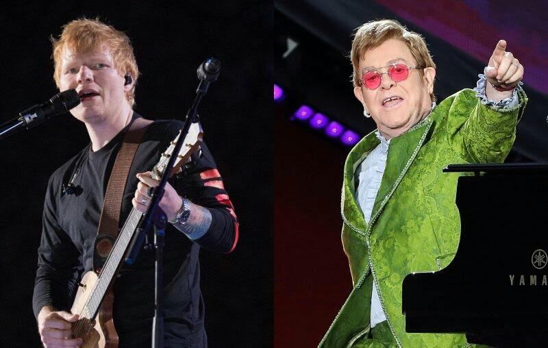 Kok Bisa? Ed Sheran Hampir Membunuh Elton John