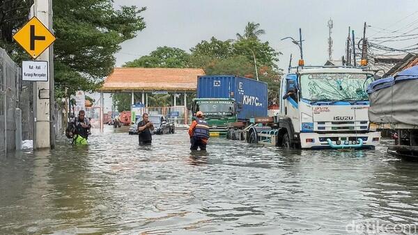 39 RT di Jakarta Utara-Jakarta Barat Terendam Banjir Rob