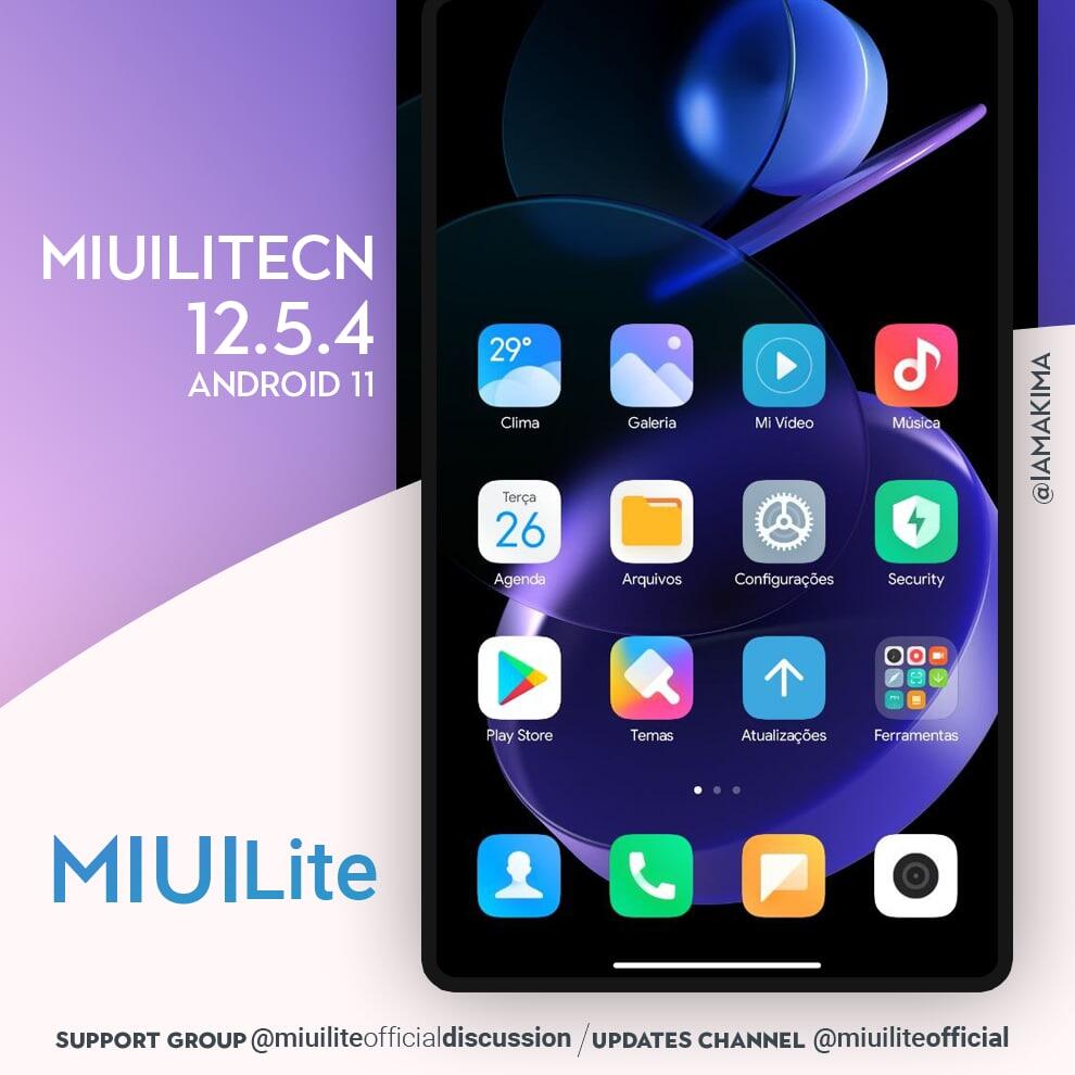 Miui Lite Enhanced 12.5.4 for Redmi Note 8