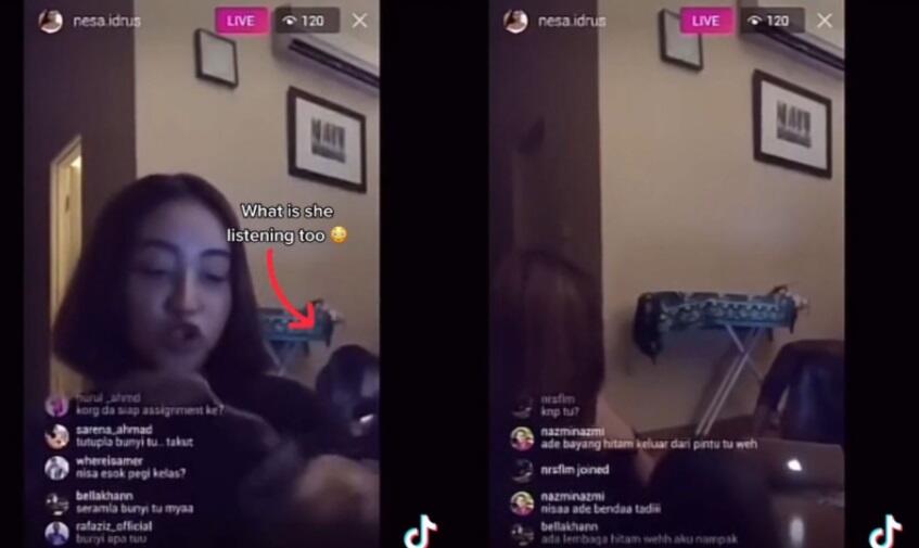 Wanita Ini Tolong Teman yang Kerasukan saat Live IG, Netizen: Berani Banget
