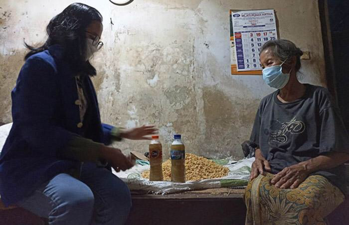 Mahasiswa Olah Limbah Produksi Tempe Jadi Pupuk Organik