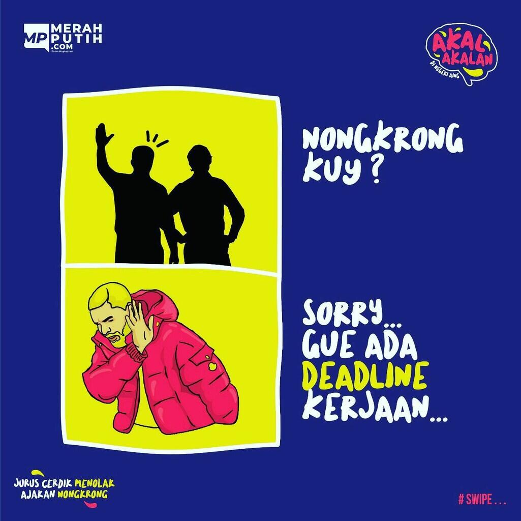 Akal-Akalan Menolak Ajakan Teman Untuk Nongkrong