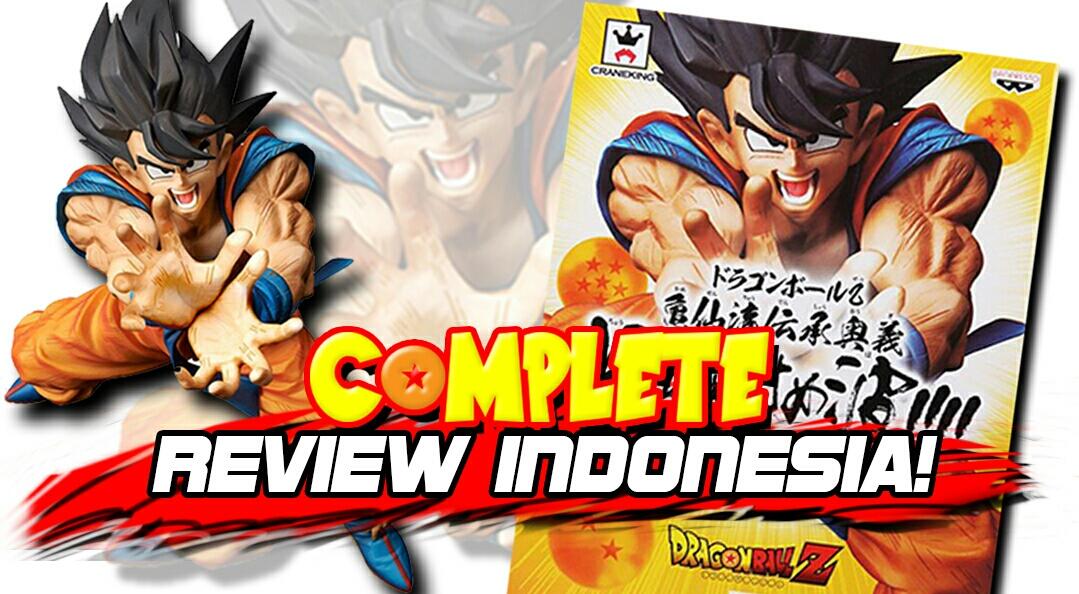 Son Goku " Kame Hame Ha! " Banpresto Figure REVIEW INDONESIA