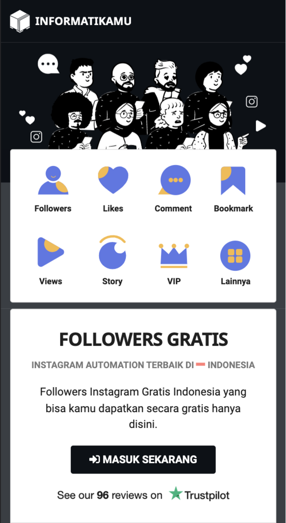 Trik Mendapatkan Instagram Followers Real Indonesia