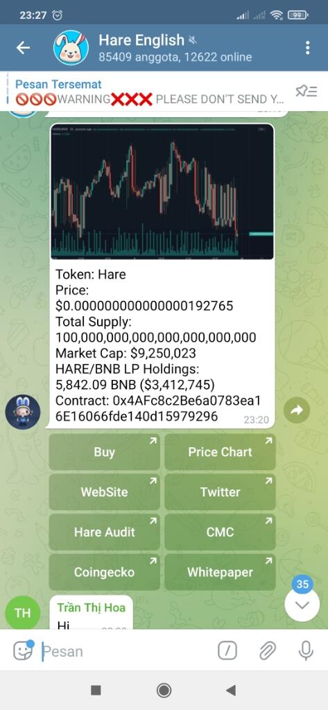 Koin Micin Kripto "Hare Coin" Certik Audit Dan Listing CMC, Gassss Legit Nichh