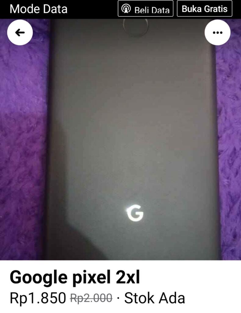 Google Pixel 2 XL Dulu 12 Jutaan, Sekarang 1 Jutaan