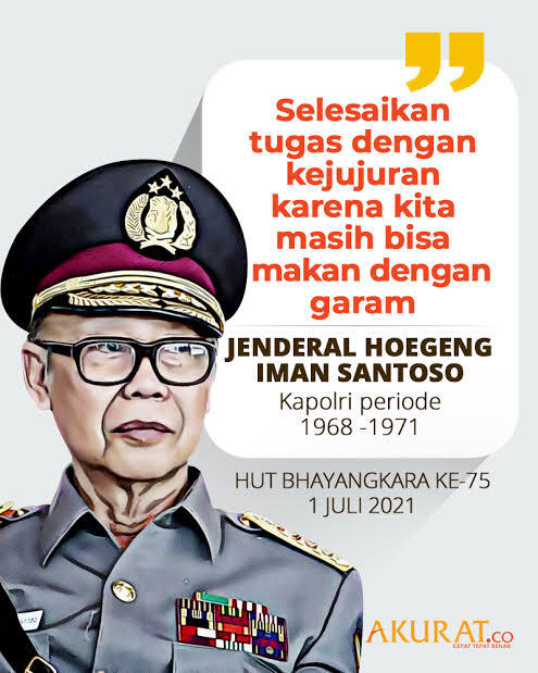 Mengenal Hoegeng Iman Santoso &quot;Simbol Integritas dan Idealisme Penegak Hukum&quot;