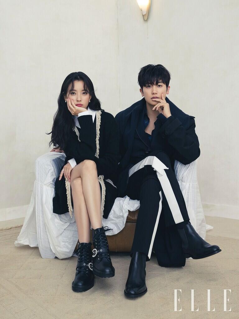 4 Potret Mempesona Han-Hyo Joo dan Park Hyung Sik Bersama ELLE