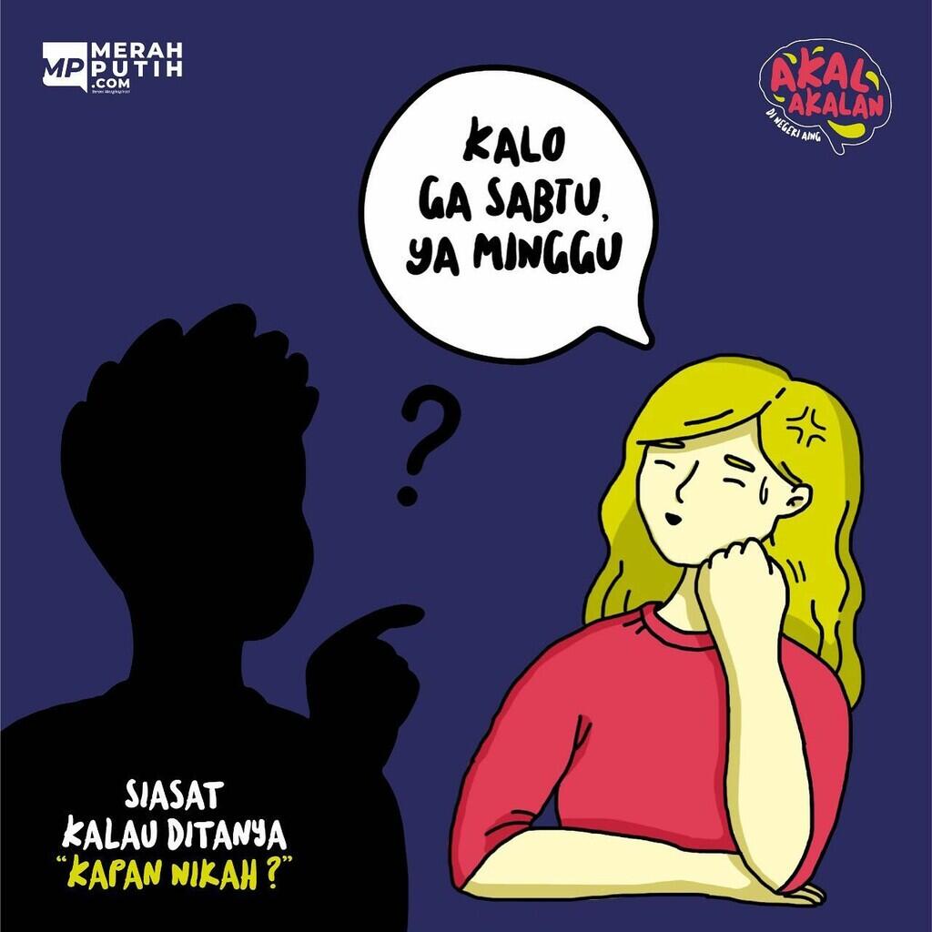 Siasat Kalau Ditanya 'Kapan Nikah?'