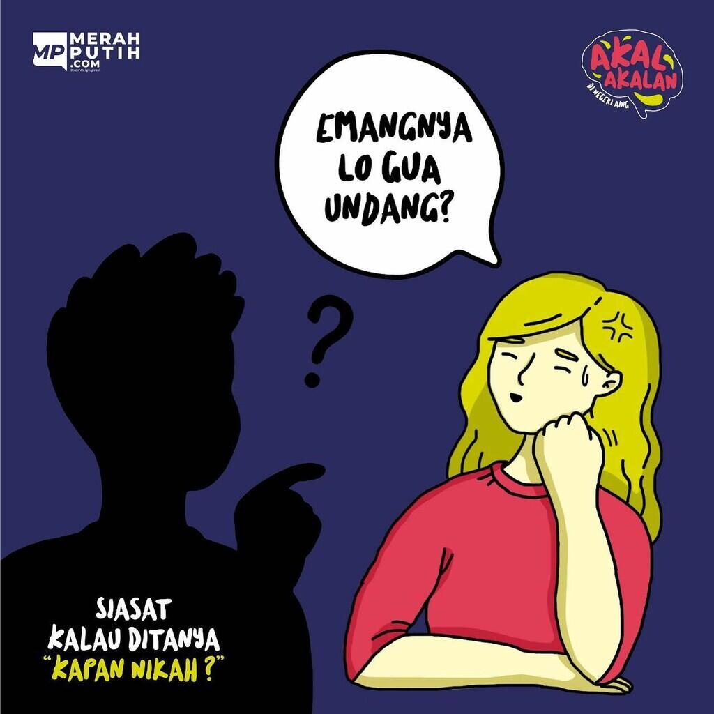 Siasat Kalau Ditanya 'Kapan Nikah?'