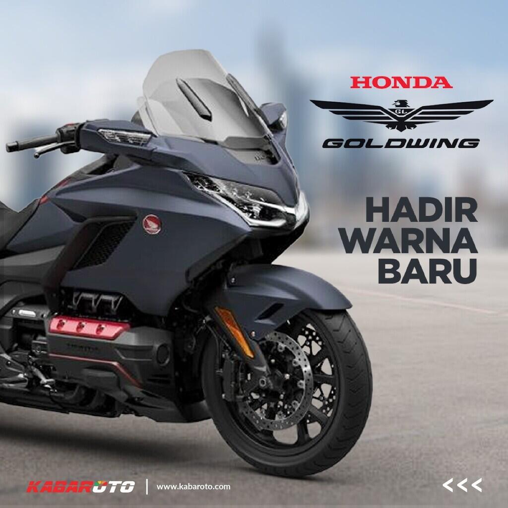 Honda Gold Wing 2022, Hadir Dengan Warna Baru